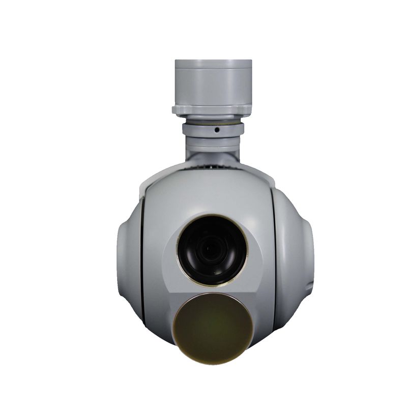 ইলেক্ট্রো অপটিক্যাল ইউএভি 30X জুম ইও 640x512 ইথারনেট ভিডিও আউটপুট TS120BT-04 সহ আইআর তাপীয় ক্যামেরা