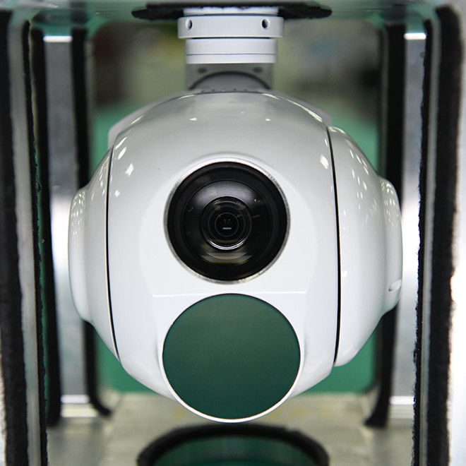 ইলেক্ট্রো অপটিক্যাল ইউএভি 30X জুম ইও 640x512 ইথারনেট ভিডিও আউটপুট TS120BT-04 সহ আইআর তাপীয় ক্যামেরা